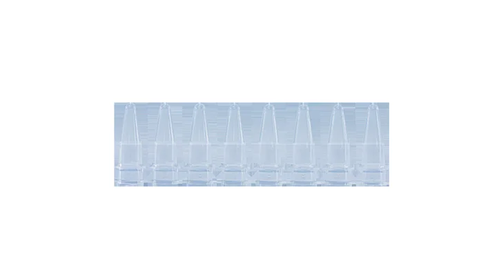 0.2mL PCR 8-Strip Tube (With Caps)