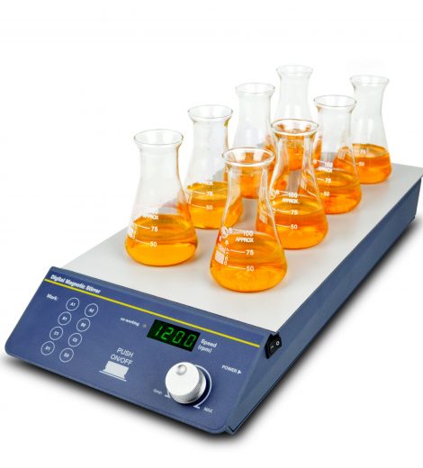 Miulab – agitator magnetic multiplu – sp-200