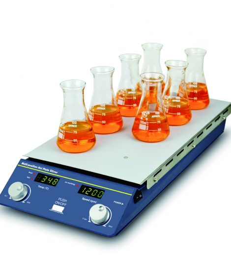 Miulab – agitator magnetic multiplu – sp-200t
