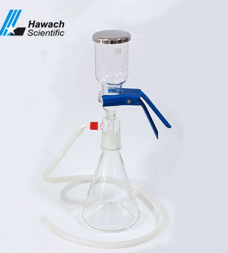 Filtru de solvent din sticlă de 500 ml