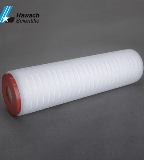 Cartuș filtrant plisat din micro fibră de sticlă