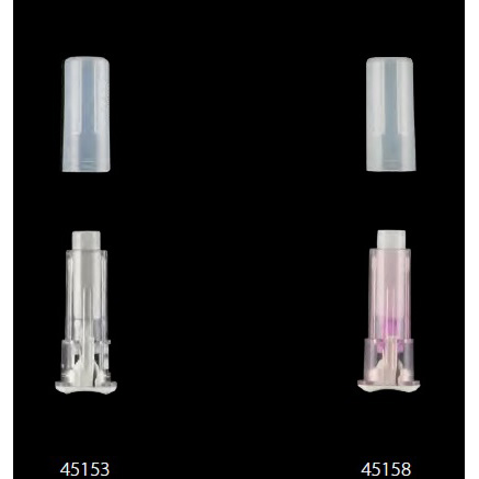 Vacumed safety lancets