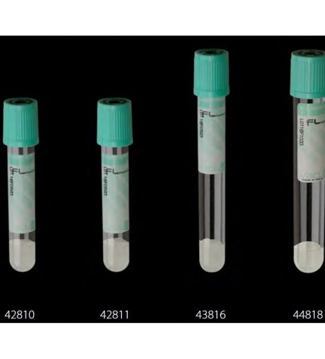 Vacutainer vacumed gel separator + litiu heparin